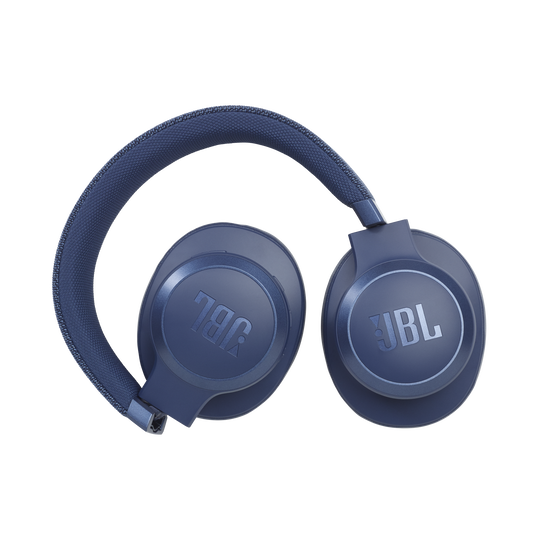 JBL Live 660NC - Blue - Wireless over-ear NC headphones - Detailshot 2